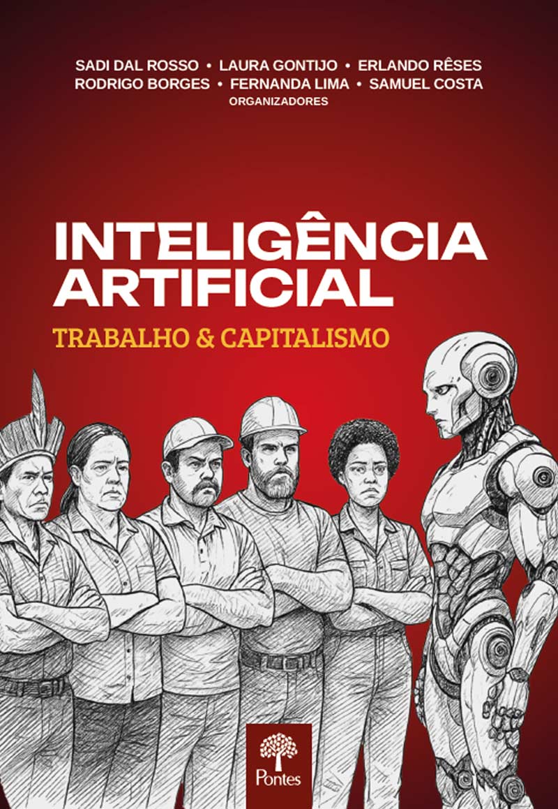 capa do livro Inteligência Artificial capitalismo e trabalho
